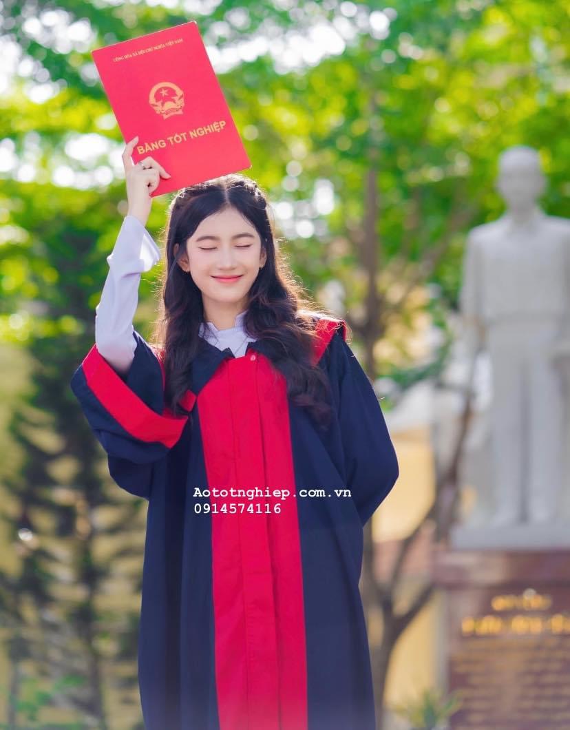 Aó Cử Nhân Aó tốt Nghiệp Tại HCM Đẹp Chất Lượng